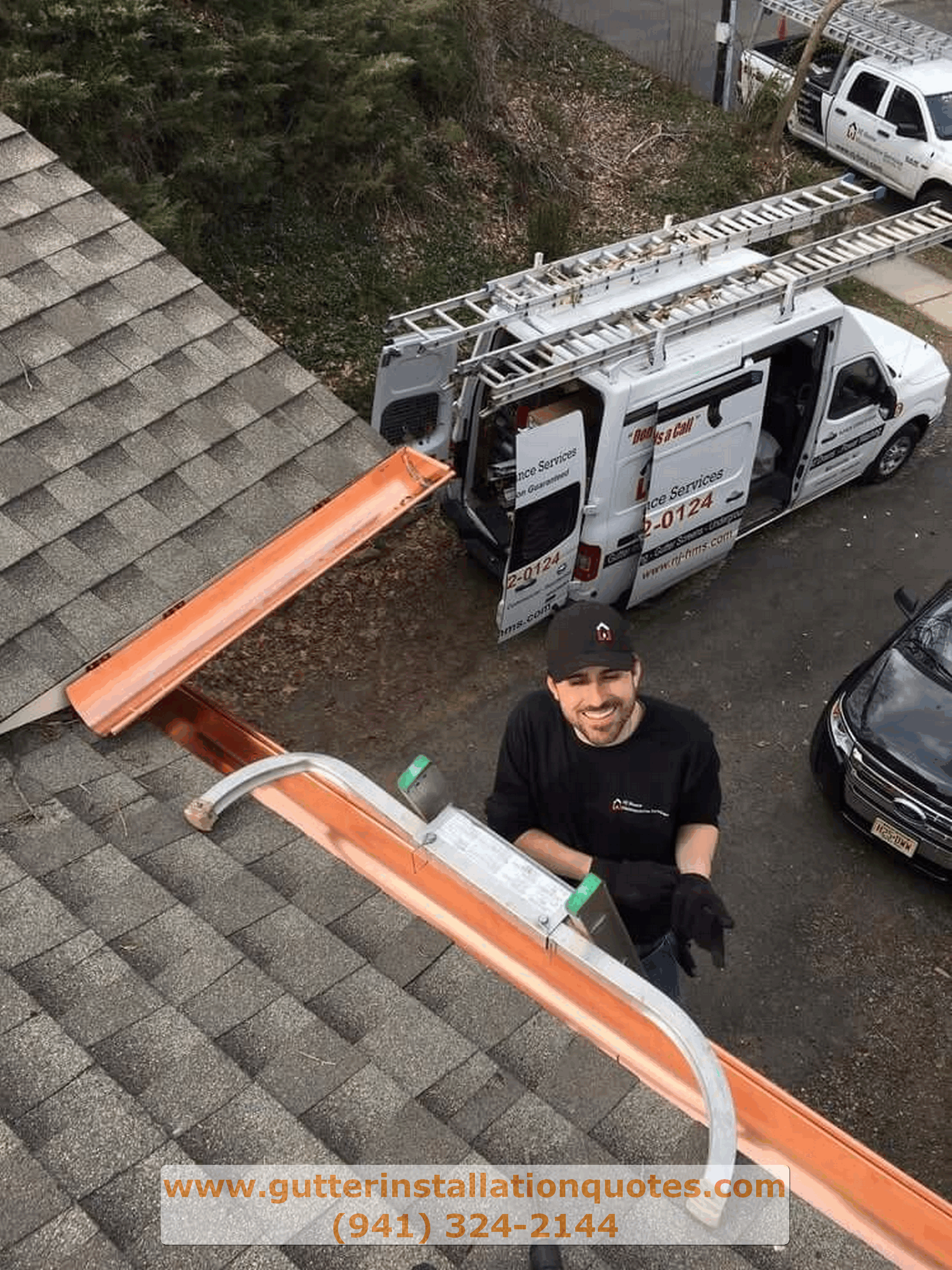 Gutter installation in Crystal River, Florida