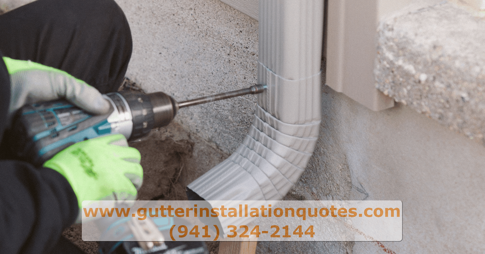 Professional gutter installation Ozona