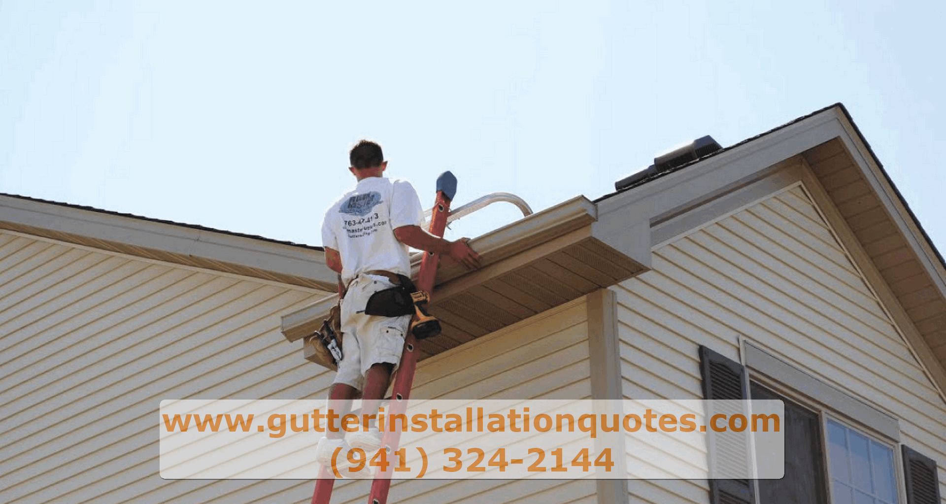 Gutter installation in Longboat Key, Florida