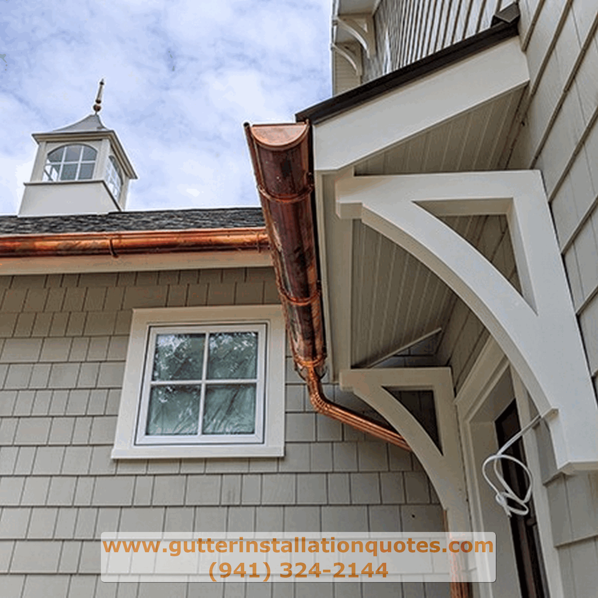 Gutter installation in Myakka City, Florida