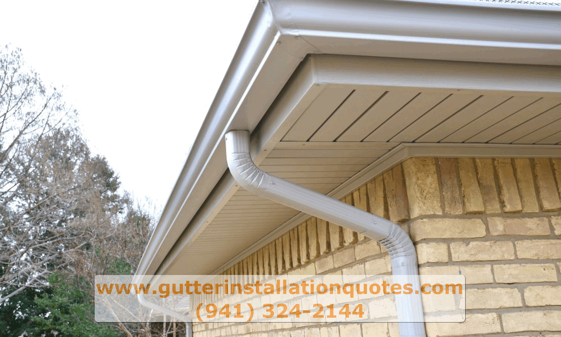 Gutter installation in Port Charlotte, Florida