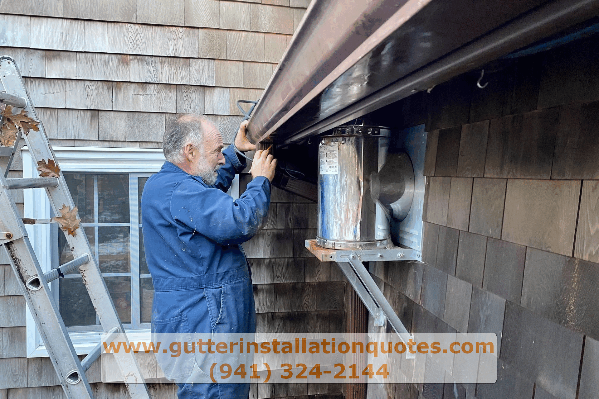 Gutter installation in Lake Hamilton, Florida