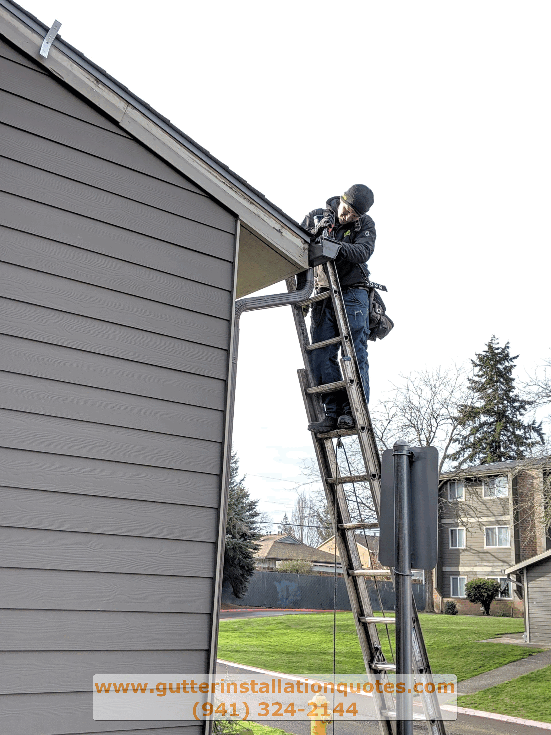 Professional gutter installation Leesburg