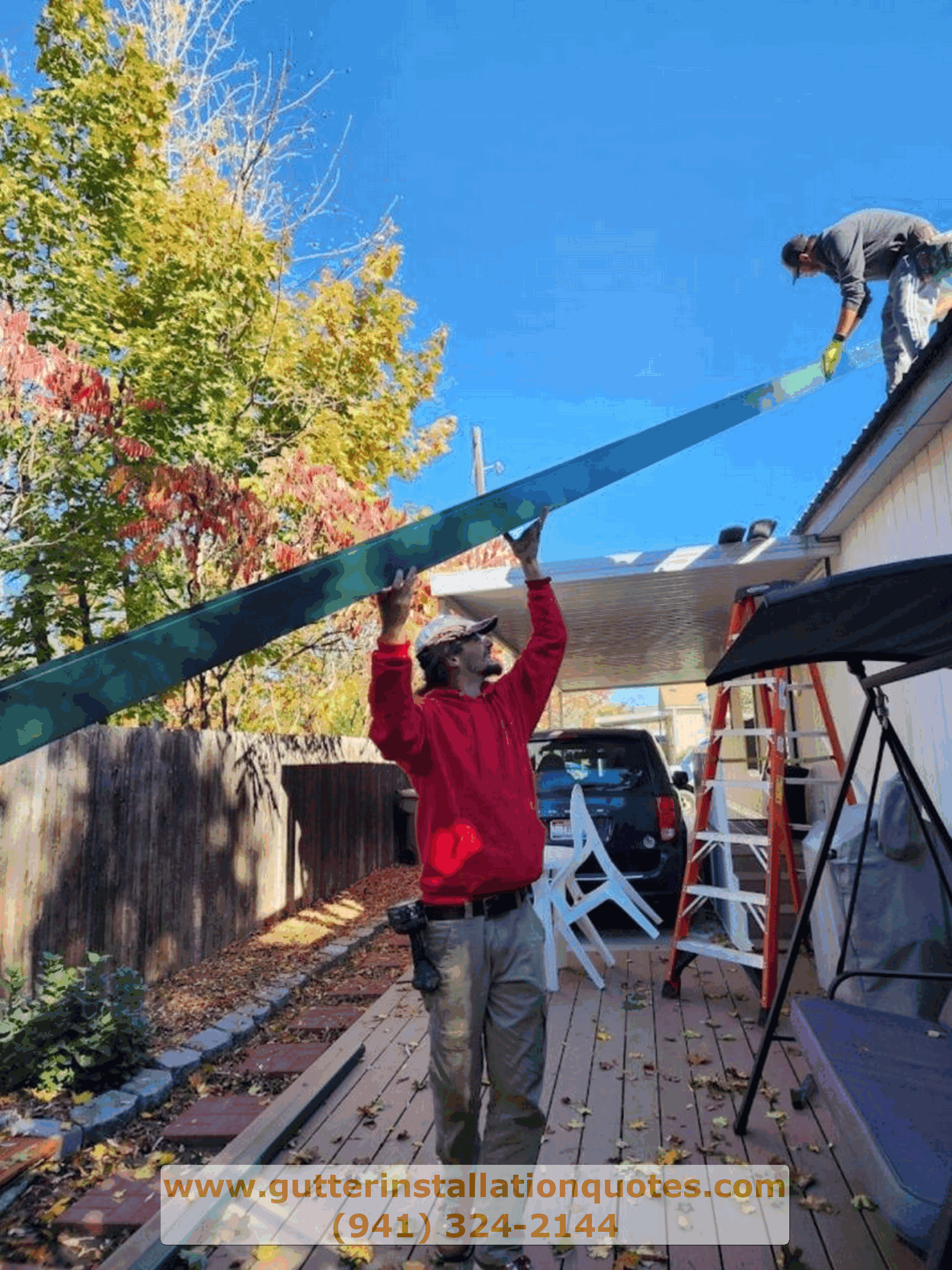 Veteran-owned gutter installation service Eaton Park