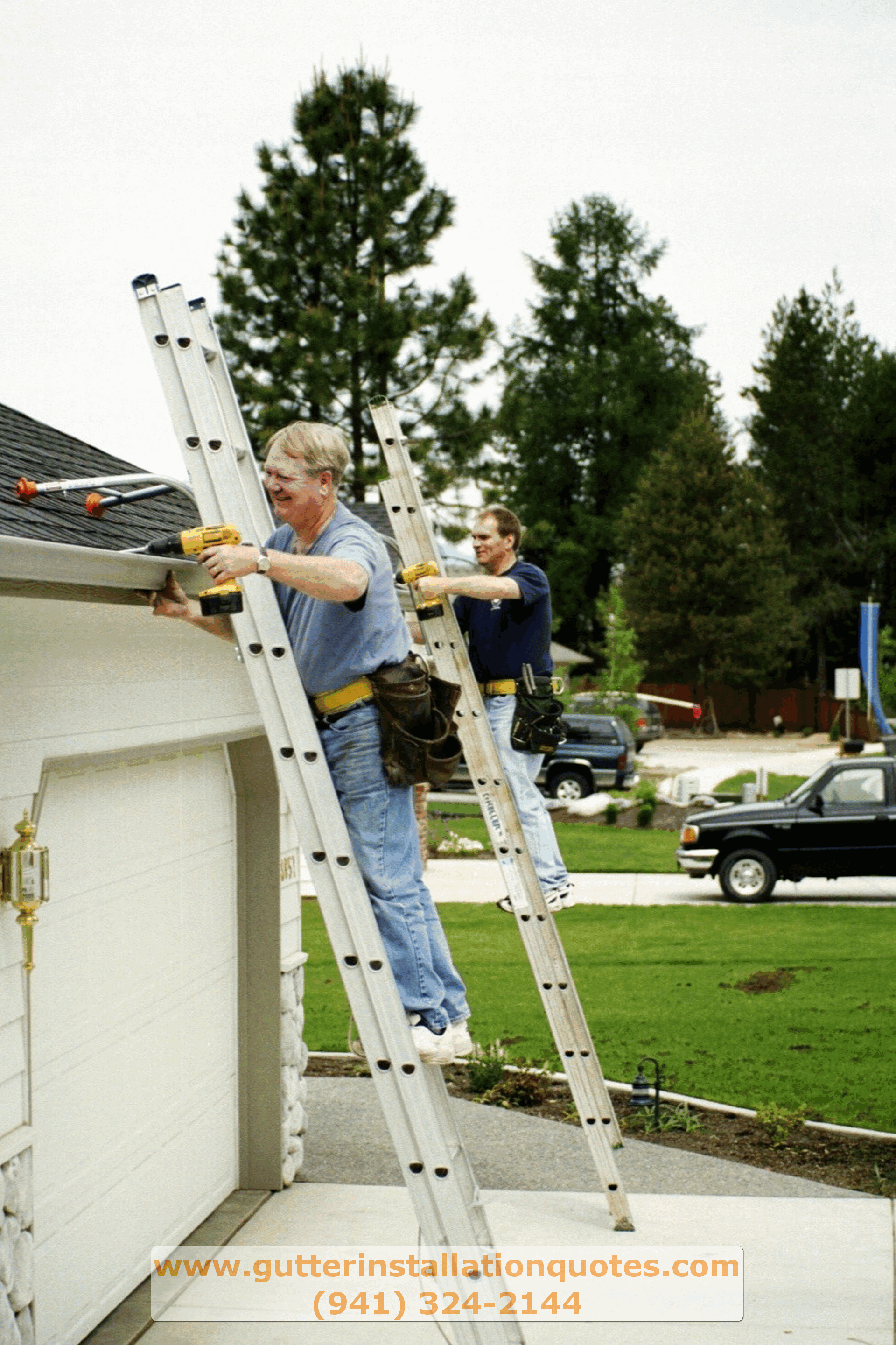 Veteran-owned gutter installation service Okahumpka