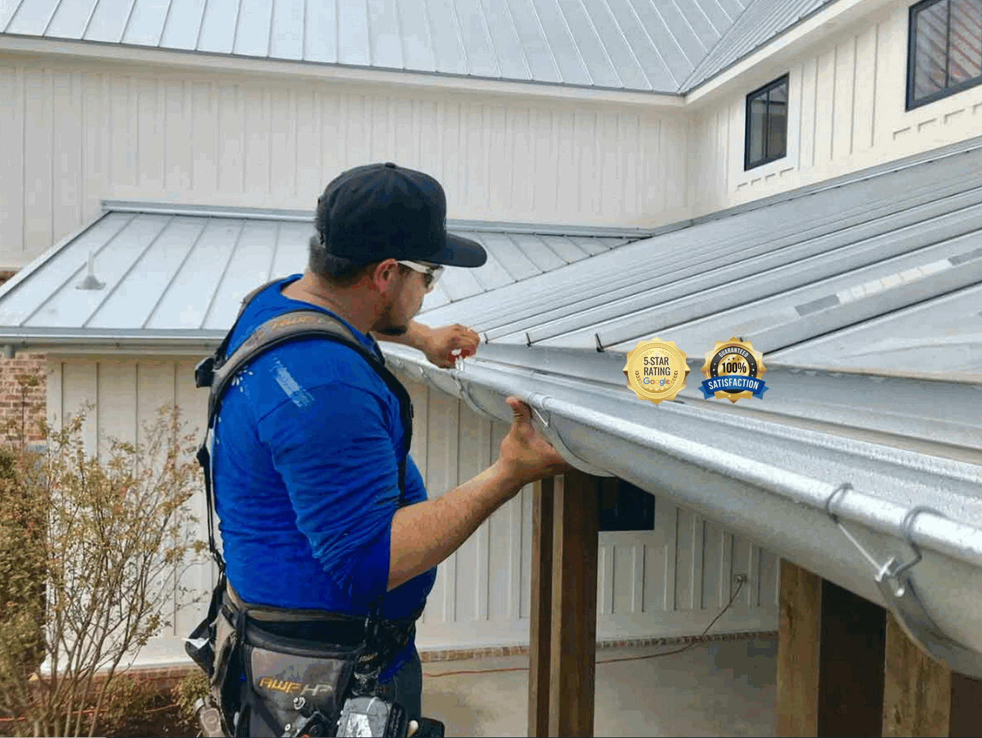 Professional gutter installation Fedhaven