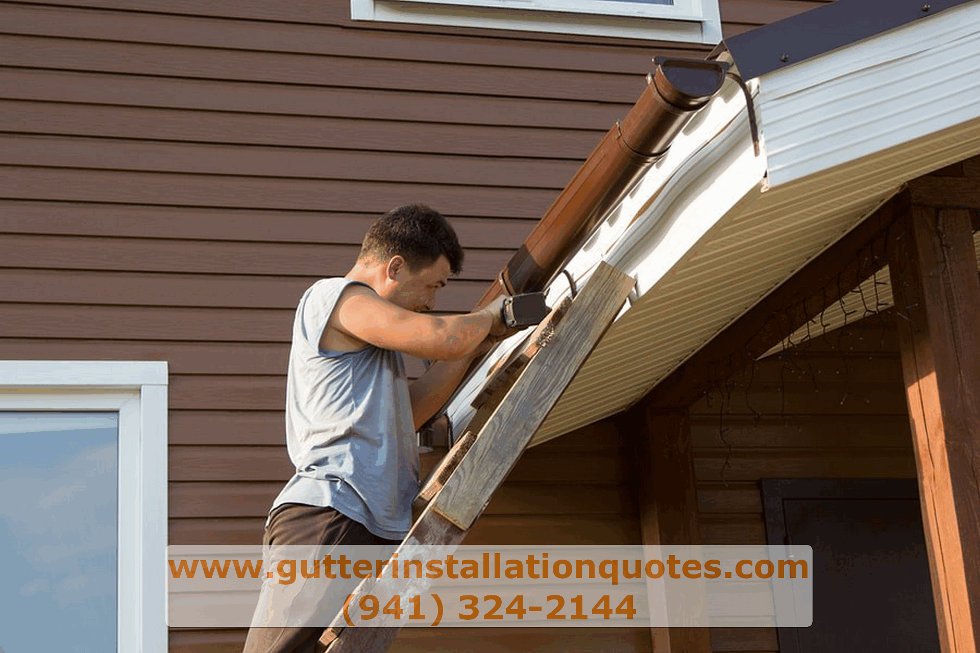 Professional gutter installation Sun City Center