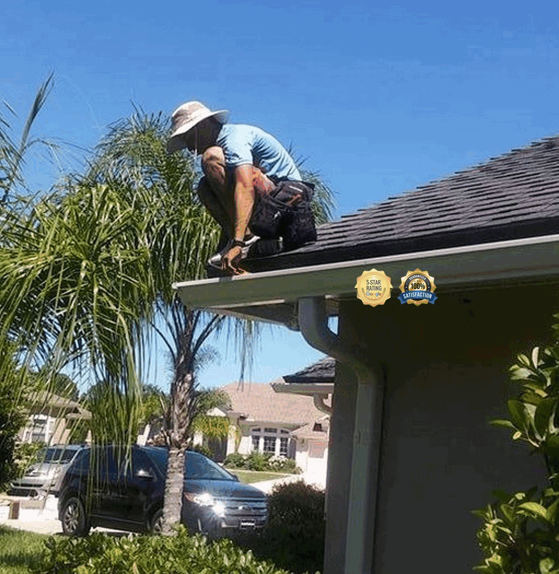 Gutter installation in Ona, Florida