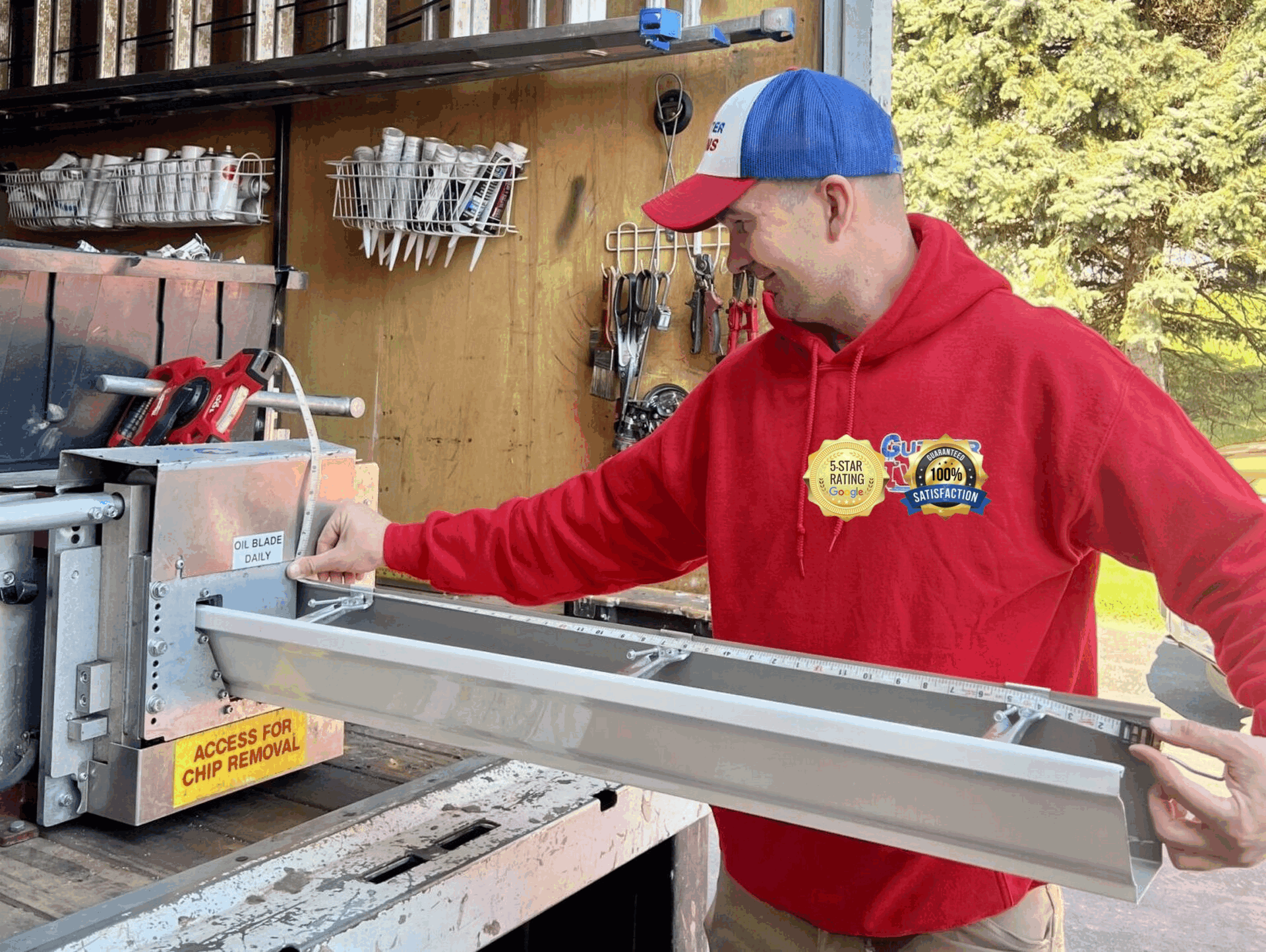 Veteran-owned gutter installation service Englewood